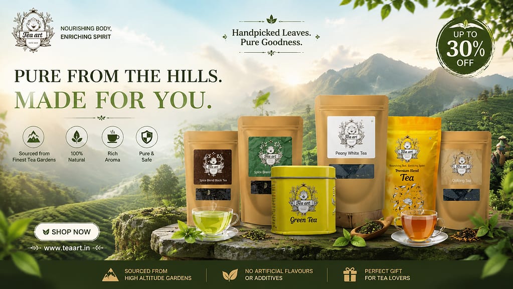 Master the art of brewing with our complete tea guides. Explore Nilgiri green tea, rare white tea, oolongs, masala chai recipes, and health benefits.