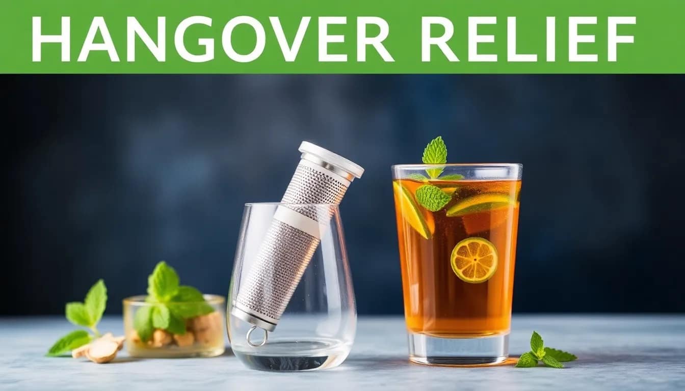 Best tea for hangover - refreshing herbal teas for recovery