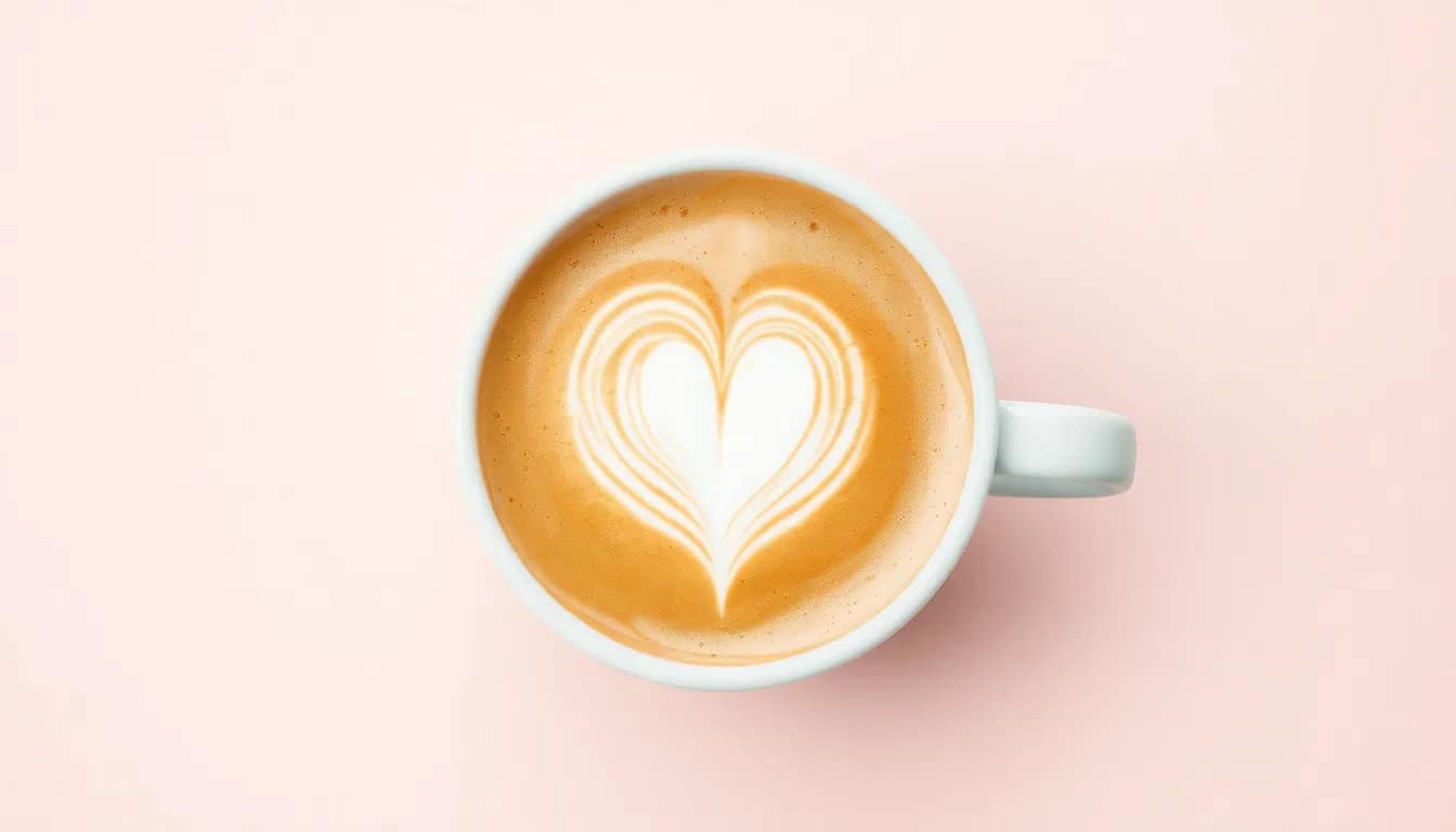 chai tea vs chai latte - Chai latte with beautiful latte art, reflecting modern tea culture and beverage enjoyment.